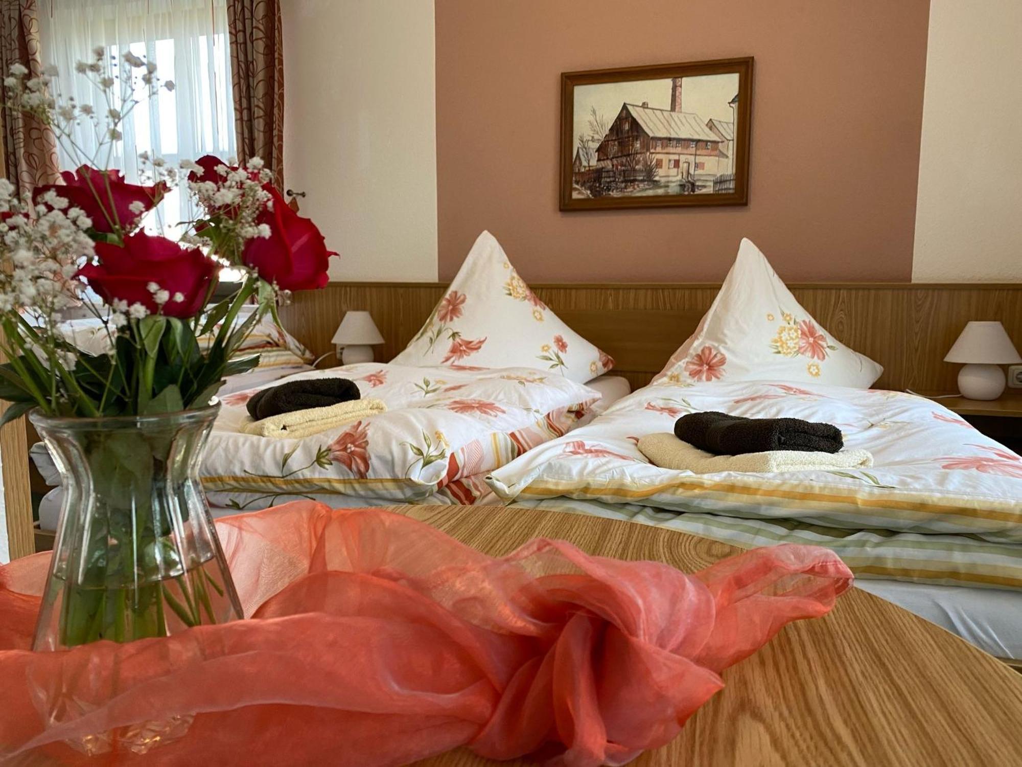 Hotel-Pension Flechsig Hartmannsdorf bei Kirchberg 외부 사진